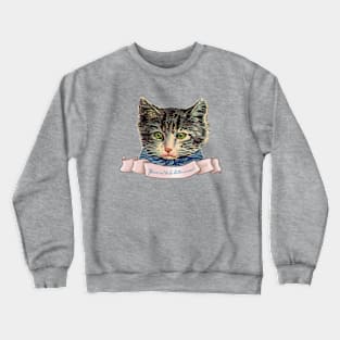 Vintage Kitty Cat Crewneck Sweatshirt